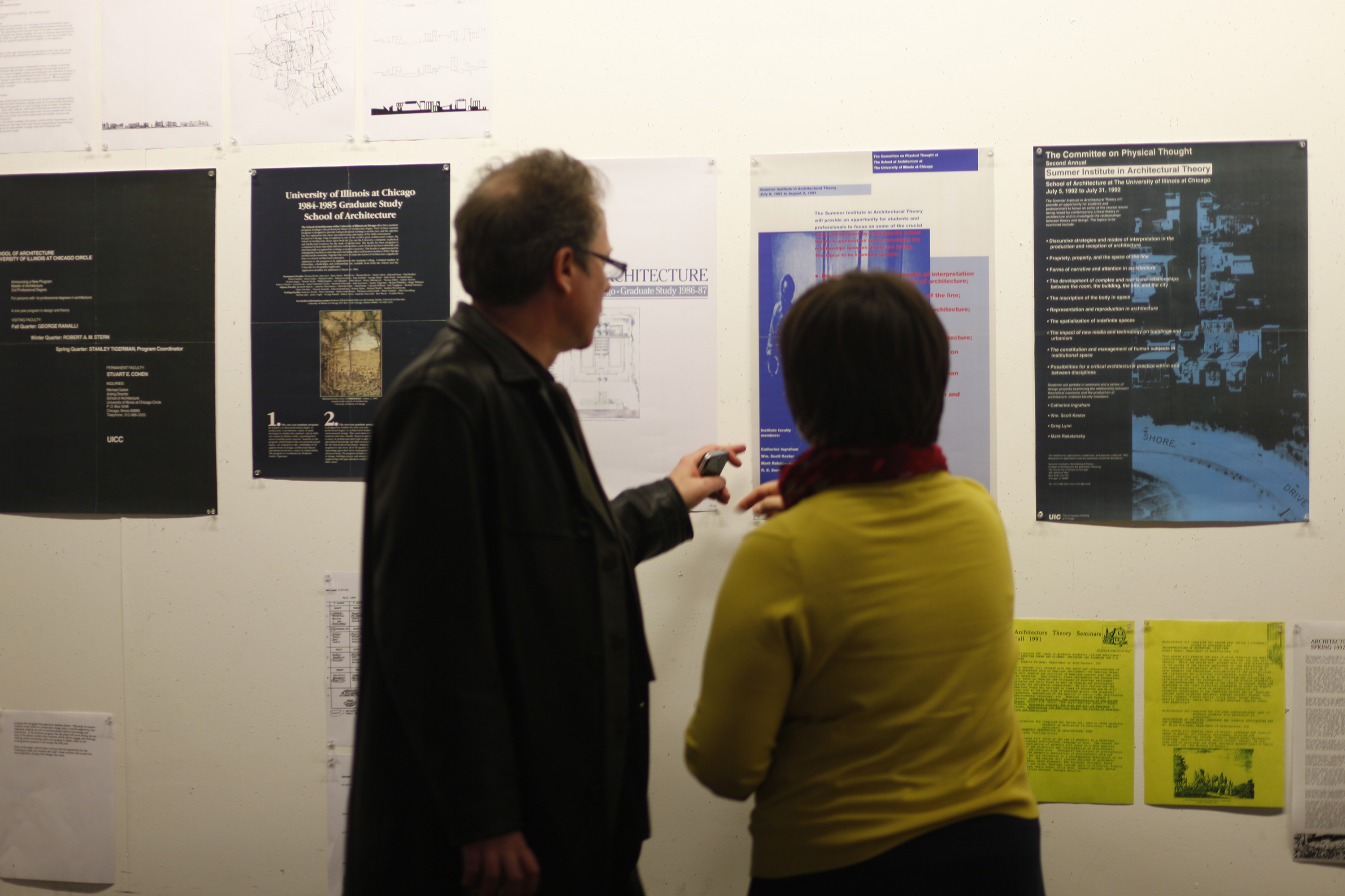 Tales from the Crypt, Archive exhibition, UIC School of Architecture, Jayne Kelley